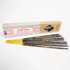 Røkelse Smudge Hvit Salvie