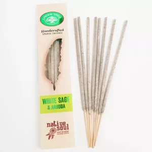 Røkelse Smudge Hvit Salvie