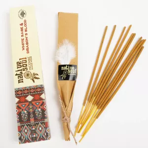 Røkelse Hvit Salvie & Dragons Blood