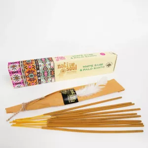 Røkelse Hvit Salvie & Palo Santo