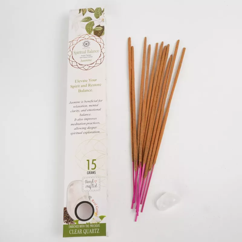 Røkelse Bergkrystall Jasmin