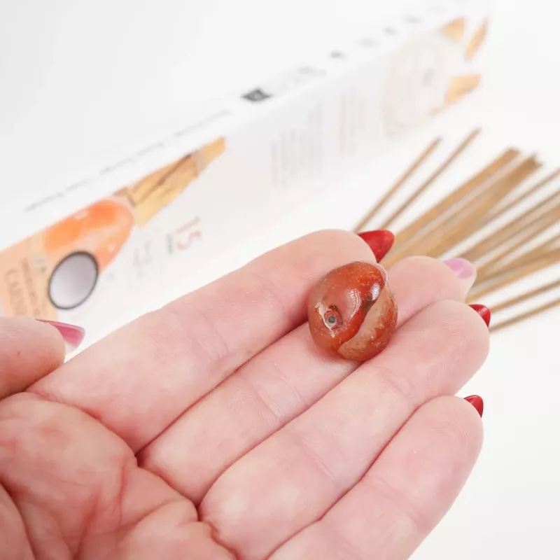 Røkelse Karneol Palo Santo