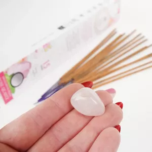 Rökelse Rosenkvarts Ros