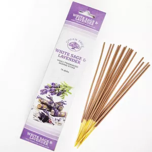 Rökelse Vit Salvia & Lavendel