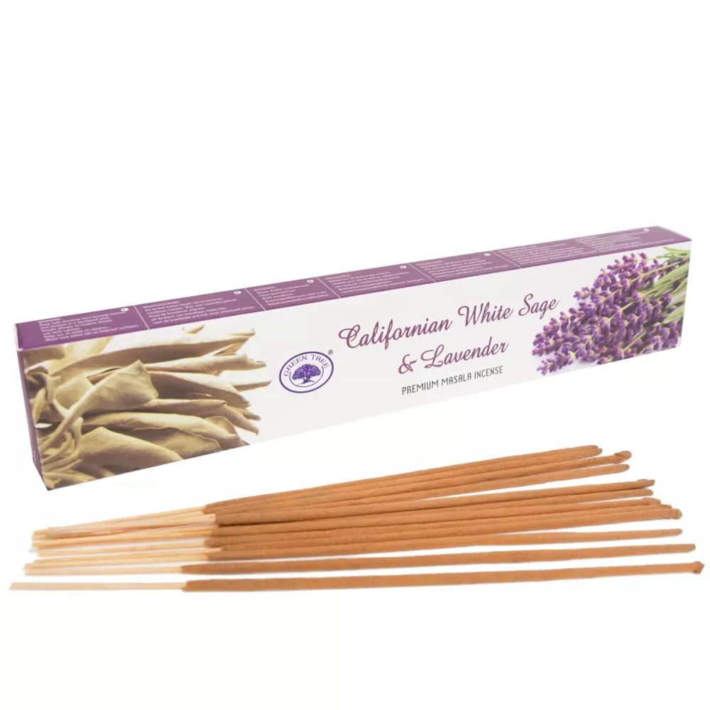 Røkelse Hvit Salvie & Lavendel