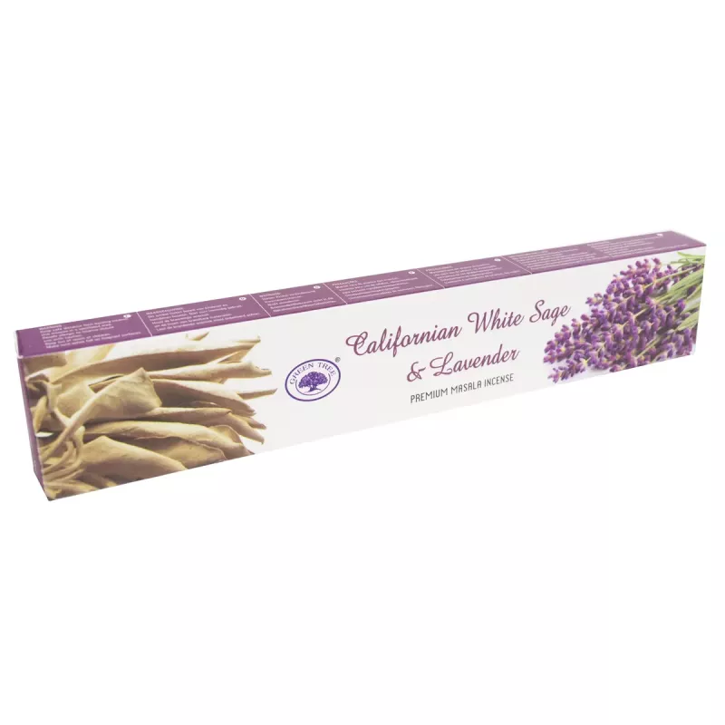 Rökelse Vit Salvia & Lavendel