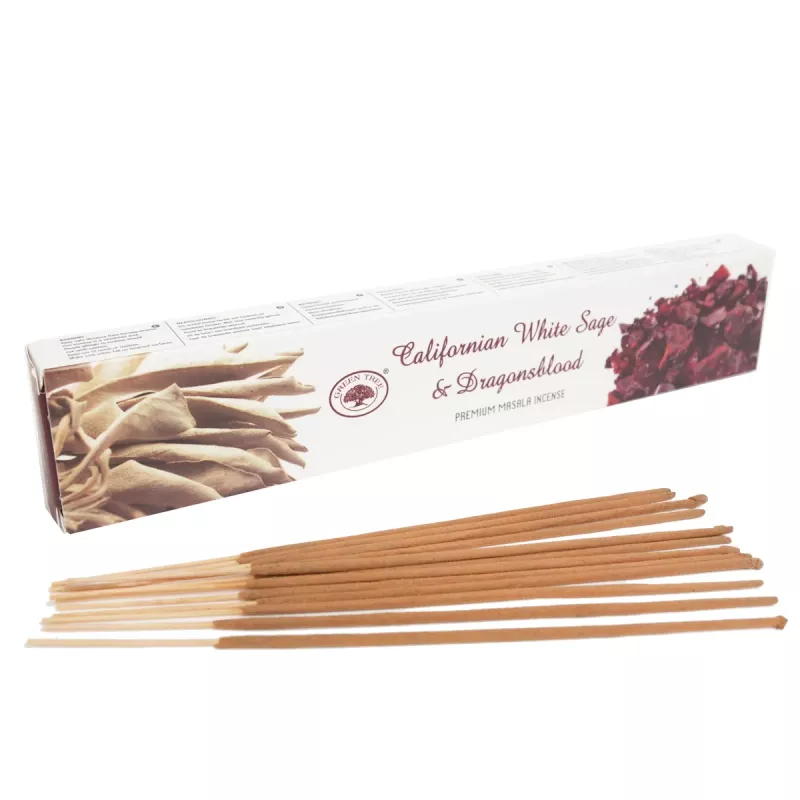 Rökelse Vit Salvia & Dragons Blood