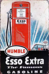 Tavla Plåtskylt Retro