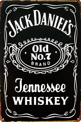 Tavla Plåtskylt Retro