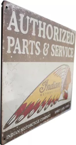 Tavla Plåtskylt Retro