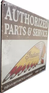 Tavla Plåtskylt Retro