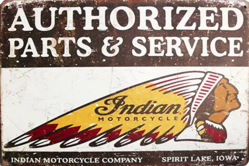 Tavla Plåtskylt Retro