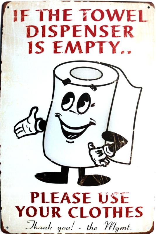 Tavla Plåtskylt Retro