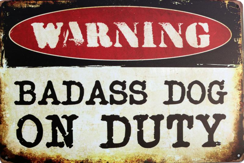 Tavla Plåtskylt Retro