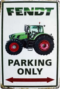 Tavla Plåtskylt Retro