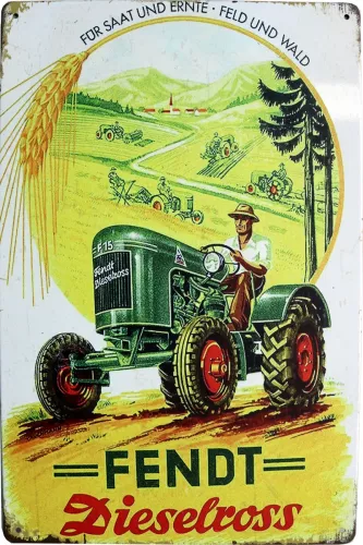 Tavla Plåtskylt Retro