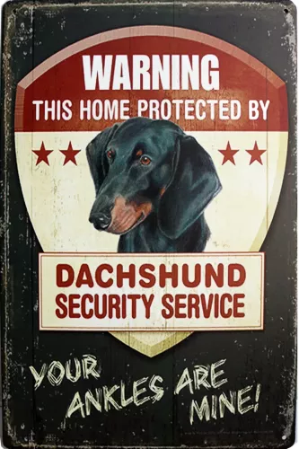 Tavla Plåtskylt Retro