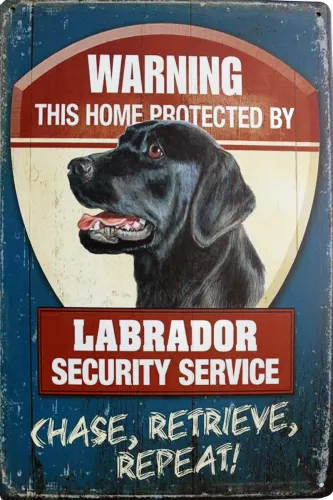 Tavla Plåtskylt Retro