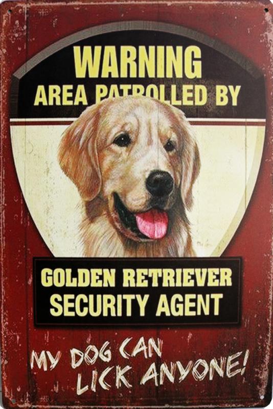 Tavla Plåtskylt Retro