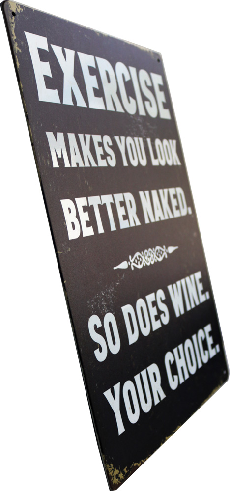 Tavla Plåtskylt Retro