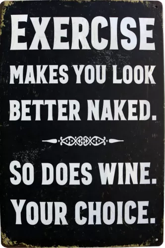 Tavla Plåtskylt Retro