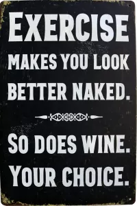 Tavla Plåtskylt Retro