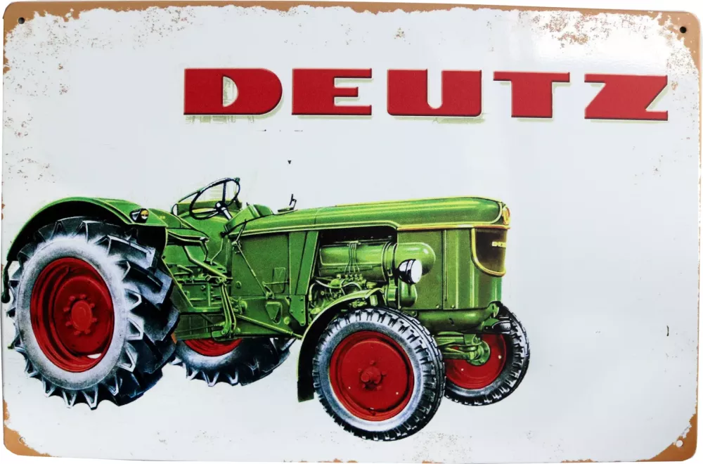Metallskilt Retro