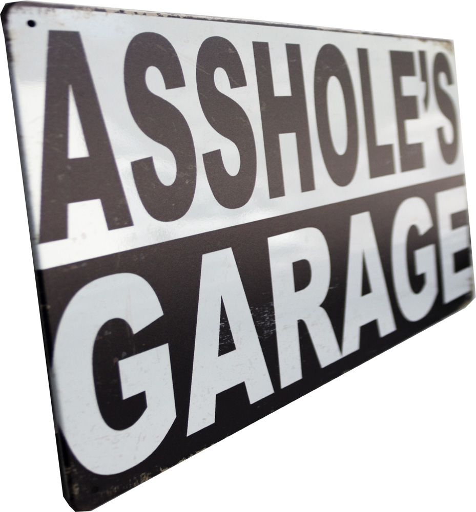 Tavla Plåtskylt Retro