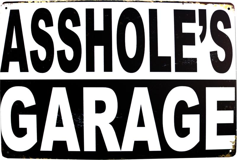 Tavla Plåtskylt Retro