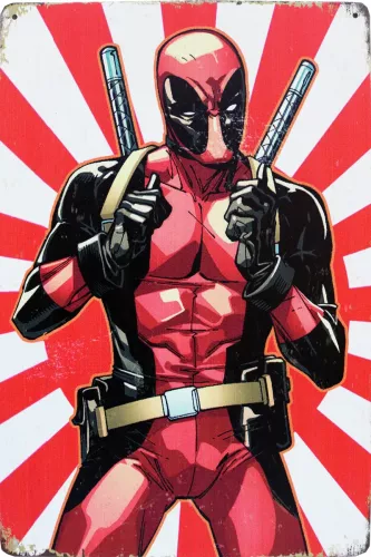 Tavla Plåtskylt Retro