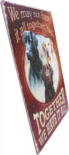 Tavla Plåtskylt Retro