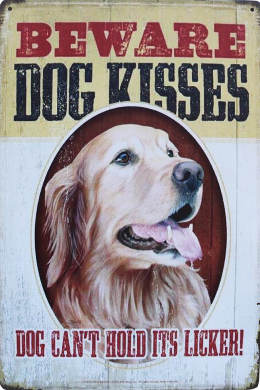 Tavla Plåtskylt Retro