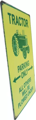 Tavla Plåtskylt Retro