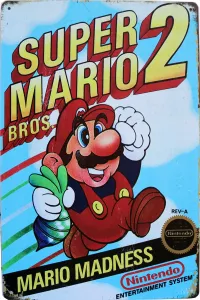 Tavla Plåtskylt Retro