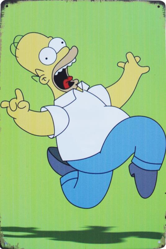 Tavla Plåtskylt Retro