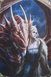 Tavla Plåtskylt Retro