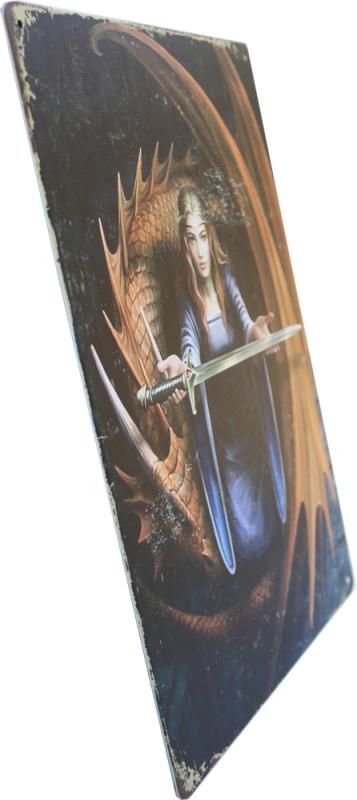 Tavla Plåtskylt Retro