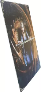 Tavla Plåtskylt Retro