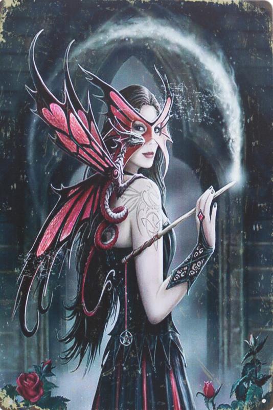 Tavla Plåtskylt Retro