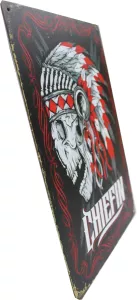 Tavla Plåtskylt Retro