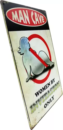 Tavla Plåtskylt Retro