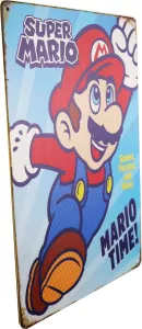 Tavla Plåtskylt Retro Super Mario