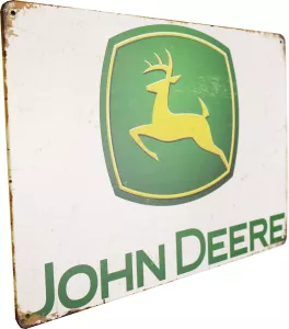 Metallskilt Retro John Deere