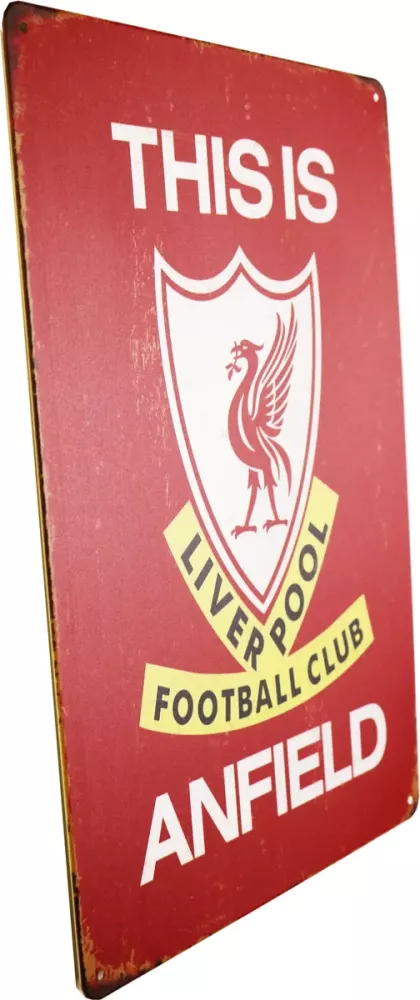 Metallskilt Retro Liverpool