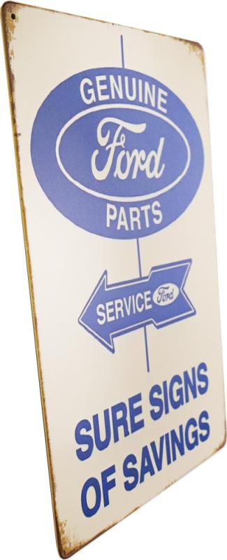 Tavla Plåtskylt Retro Ford