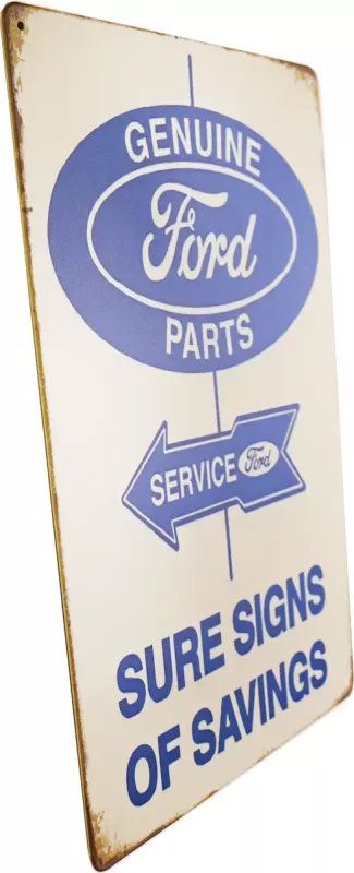 Metallskilt Retro Ford