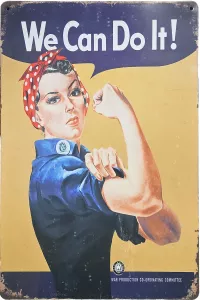 Tavla Plåtskylt Retro