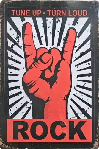 Tavla Plåtskylt Retro