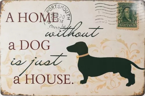 Tavla Plåtskylt Retro