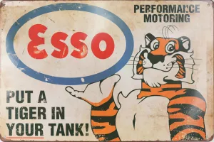 Tavla Plåtskylt Retro